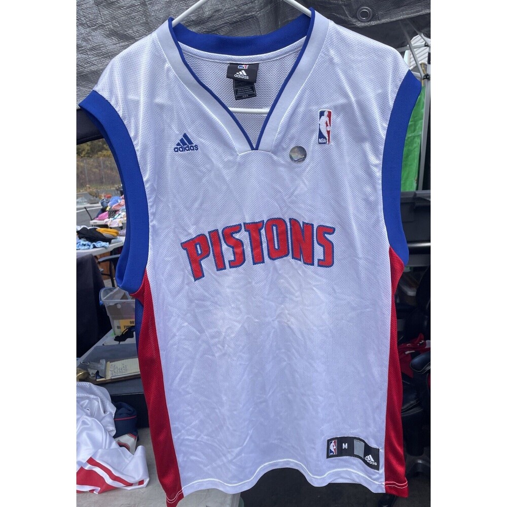 Detroit Pistons Tayshaun Prince basketball jersey  Reebok Authentics NBA Youth M